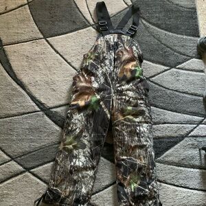 Deer Camp youth insulated hunting bibs YOUTH MEDIUM